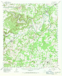 Download a high-resolution, GPS-compatible USGS topo map for Lipan, TX (1971 edition)