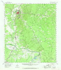 Download a high-resolution, GPS-compatible USGS topo map for Livingston, TX (1968 edition)