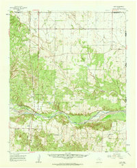 Download a high-resolution, GPS-compatible USGS topo map for Loco, TX (1962 edition)