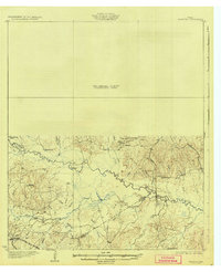 1932 Map of Manning