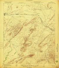 Download a high-resolution, GPS-compatible USGS topo map for Marathon, TX (1921 edition)