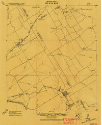 1920 Map of Limestone County, TX