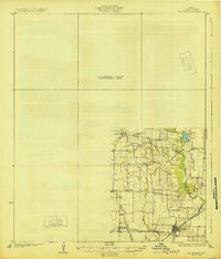 1929 Map of McKinney