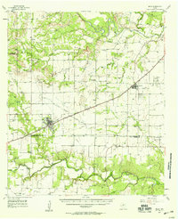 Download a high-resolution, GPS-compatible USGS topo map for Miles, TX (1958 edition)