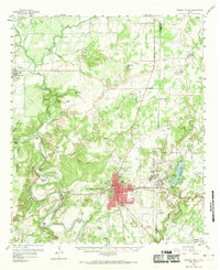 Download a high-resolution, GPS-compatible USGS topo map for Mineral Wells, TX (1969 edition)