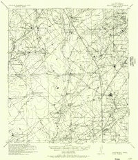 preview thumbnail of historical topo map of Zapata County, TX in 1956