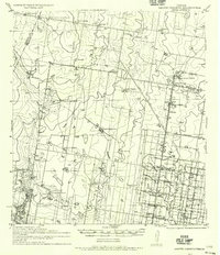 1940 Map of Monte Christo, 1956 Print