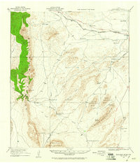 preview thumbnail of historical topo map of Brewster County, TX in 1920