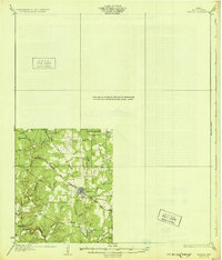 Download a high-resolution, GPS-compatible USGS topo map for Mullin, TX (1931 edition)