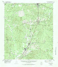 Download a high-resolution, GPS-compatible USGS topo map for New Willard, TX (1984 edition)