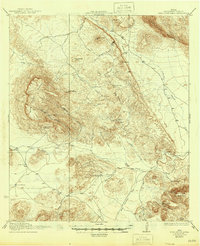 Download a high-resolution, GPS-compatible USGS topo map for Nine Point Mesa, TX (1937 edition)