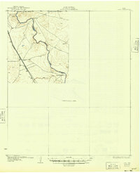 1931 Map of Orla, 1949 Print