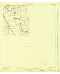 1931 Map of Orla
