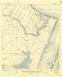 1925 Map of Oso Creek, 1946 Print