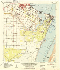 1951 Map of Oso Creek, 1953 Print
