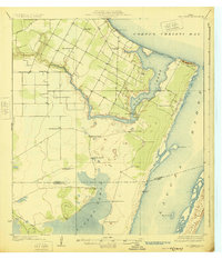 1925 Map of Oso Creek