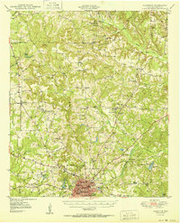 preview thumbnail of historical topo map of Palestine, TX in 1950