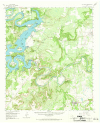 Download a high-resolution, GPS-compatible USGS topo map for Palo Pinto, TX (1969 edition)