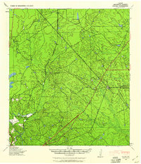 preview thumbnail of historical topo map of Maverick County, TX in 1940