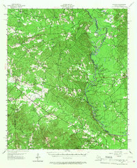 Download a high-resolution, GPS-compatible USGS topo map for Patroon, TX (1967 edition)