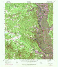 Download a high-resolution, GPS-compatible USGS topo map for Patroon, TX (1971 edition)