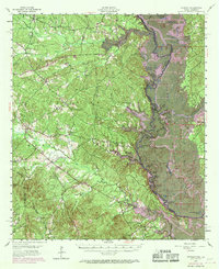 preview thumbnail of historical topo map of Shelby County, TX in 1956