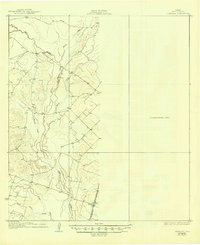 1927 Map of Pearsall, TX, 1949 Print
