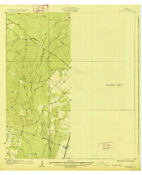 1927 Map of Pearsall, TX