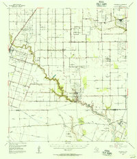 Download a high-resolution, GPS-compatible USGS topo map for Petronila, TX (1956 edition)