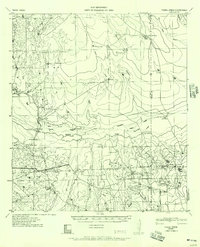 Download a high-resolution, GPS-compatible USGS topo map for Piedra Creek, TX (1956 edition)