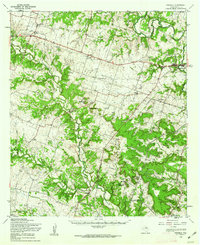 Download a high-resolution, GPS-compatible USGS topo map for Purmela, TX (1962 edition)