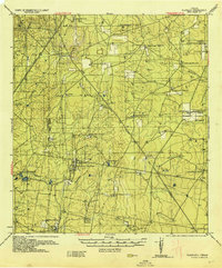 1940 Map of Randado