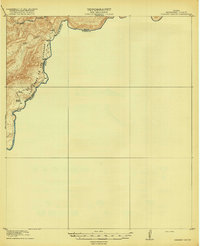 Download a high-resolution, GPS-compatible USGS topo map for Reagan Canyon, TX (1918 edition)
