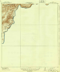 Download a high-resolution, GPS-compatible USGS topo map for Reagan Canyon, TX (1939 edition)