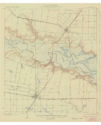 1925 Map of Robstown
