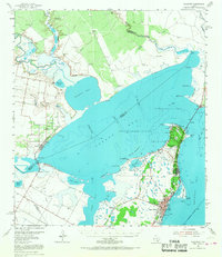 Download a high-resolution, GPS-compatible USGS topo map for Rockport, TX (1968 edition)