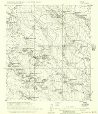 Download a high-resolution, GPS-compatible USGS topo map for Rosita Ranch, TX (1956 edition)