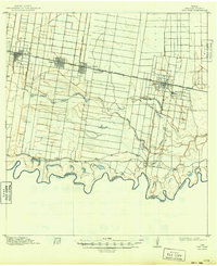 1916 Map of San Juan, 1949 Print