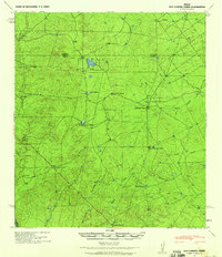 1940 Map of San Loranzo Creek, 1958 Print