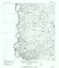 1942 Map of San Ygnacio, TX, 1956 Print