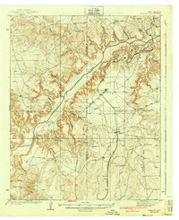 1939 Map of Sanford