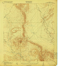 Download a high-resolution, GPS-compatible USGS topo map for Santiago Peak, TX (1918 edition)