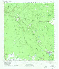 Download a high-resolution, GPS-compatible USGS topo map for Saratoga, TX (1980 edition)