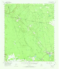 Download a high-resolution, GPS-compatible USGS topo map for Saratoga, TX (1974 edition)