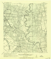 Download a high-resolution, GPS-compatible USGS topo map for Sealy, TX (1956 edition)