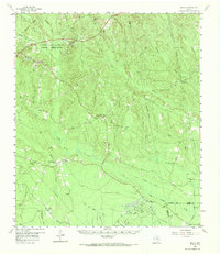 preview thumbnail of historical topo map of Polk County, TX in 1958