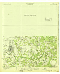 1930 Map of Seguin, TX