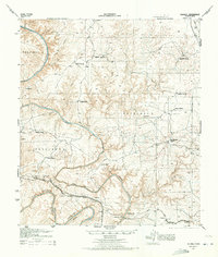 Download a high-resolution, GPS-compatible USGS topo map for Shumla, TX (1973 edition)