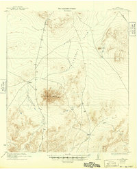 1923 Map of Moore County, TX, 1949 Print