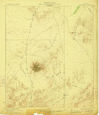 Download a high-resolution, GPS-compatible USGS topo map for Sierra Madera, TX (1923 edition)